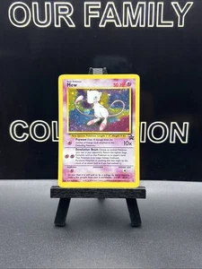 Mew #9 Holo Black Star Promo Rare Vintage 2000 Pokemon TCG WOTC SWIRL LP - Picture 1 of 8