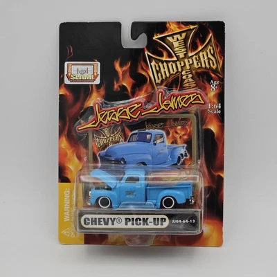 Camioneta Chevy West Coast Choppers Jesse James azul JJ04-64-13 rara Foto 1 de 3