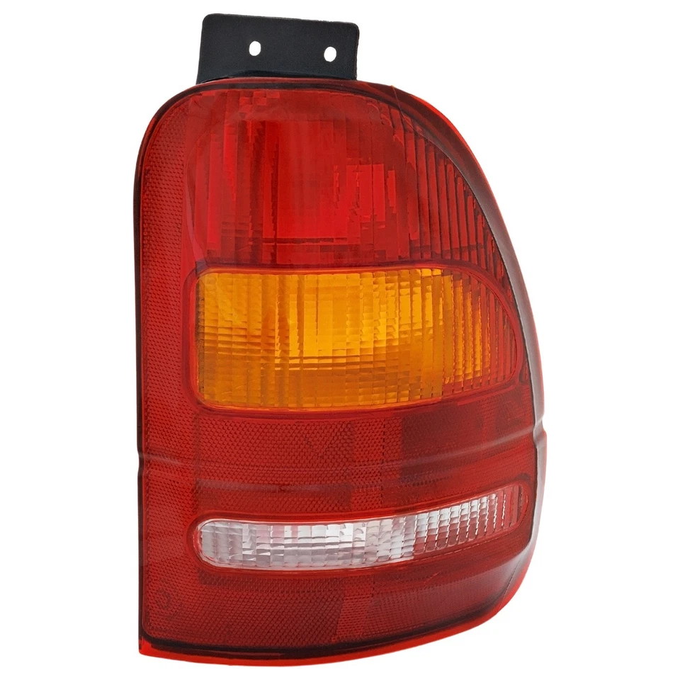 Halogen Tail Light For 1995-1998 Ford Windstar Right Amber/Clear/Red Lens - Imagem 1 de 4