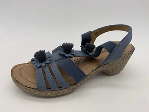 Laura Berg Damenschuhe, Sandaletten in Blau, Gr. 39-42 - Bild 1 von 1
