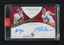 2018 Immaculate Collegiate Gold 6/10 Baker Mayfield Mark Andrews Rookie Auto RC