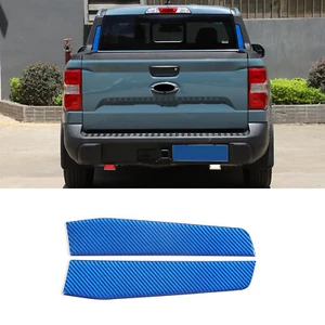Carbon Fiber For Ford Maverick 22-23 Anti-scratch Trunk Rear Window Pillar Trim - Picture 1 of 12