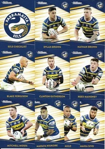 2020 Nrl Traders Base Team Set (10 Cards) EELS - Picture 1 of 3