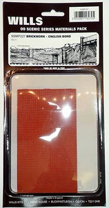 New Wills Scenic Series Brickwork English Bond SSMP227 - Picture 1 of 1