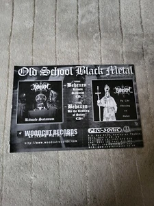 TPGM6 ADVERT 5X8 BEHEXEN : BY THE BLESSING OF SATAN - Imagen 1 de 1
