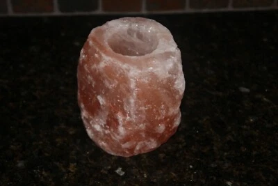 Natural Edge, Himalayan Salt Votive/T-Light Holder - Image 1 of 4