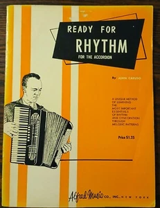 LISTO PARA EL RITMO para el acordeón de John Caruso - Libro de música Alfred Music '53 - Imagen 1 de 11