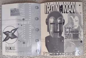 Chaqueta de Papel Casco Iron Man Invencible/Fábrica X/2003/Universo Marvel - Imagen 1 de 3
