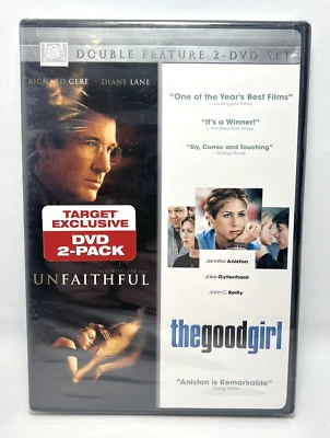 Unfaithful & The Good Girl Double Feature (DVD) New & Sealed! - Image 1 of 3