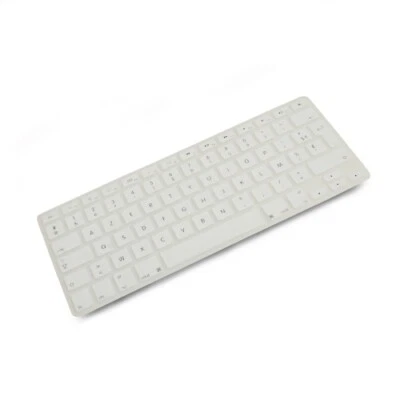 Silikon Tastaturschutz Tastaturabdeckung AZERTY Tastatur Abdeckung Schutz Weiß - Bild 1 von 2