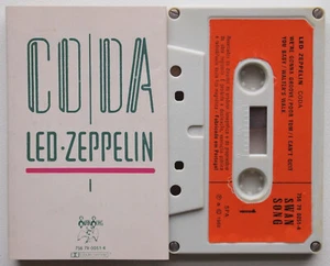 LED ZEPPELIN - CODA (SWAN SONG 7900514) 1982 PORTUGAL CASSETTE TAPE - Picture 1 of 3