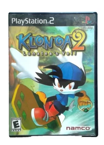 Klonoa 2 Lunatea's Veil - Playstation 2 PS2 - COMPLETE & GOOD (NTSC) - TESTED - Picture 1 of 5