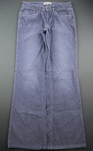 Vintage Girl's 2006 Old Navy Corduroy Pants Boot Cut Purple Size 12 (Msr 25x27) - Picture 1 of 8