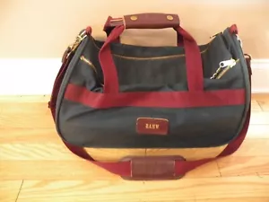 Boyt Harness Company Seesack schwer blau Canvas mit Schultergurt KOSTENLOSER VERSAND - Bild 1 von 9