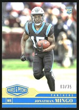 2023 Panini Plates and Patches Gold #172 Jonathan Mingo /35