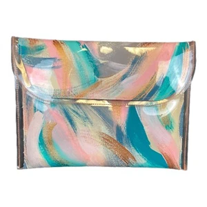 Tiff Manuell Large Clutch Bag, Multicoloured Design 29.5cm x 21cm - Bild 1 von 8