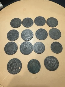Ottoman 5 Kurush/Qirsh Coin 1223/26, Sultan Mahmud II 1833 AD, Turkey. Lot Of 15 - Picture 1 of 12