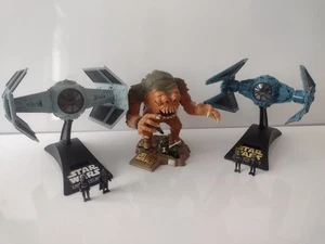 Star Wars Action Fleet  Advanced Tie Fighter Tie Interceptor & Rancor - Afbeelding 1 van 11