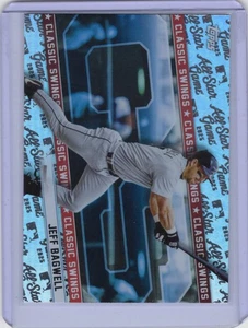 2025 Topps All-Star Game Jeff Bagwell Classic Swings Insert #CS-7 Rainbow Foil - Picture 1 of 2