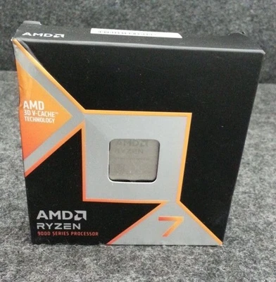 Procesador AMD 9800X3D Ryzen serie 7 9000 4,7 GHz 8 núcleos AM5 Foto 1 de 4