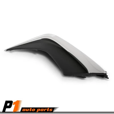 Fit For 2019-2022 Lexus ES300h ES350 Front Black & Chrome Trim Bumper Trim Left Foto 1 de 4