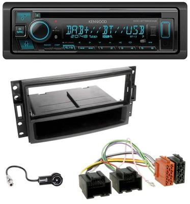 Kenwood Bluetooth DAB CD MP3 USB Autoradio für Chevrolet Corvette Uplander 05-13 - Bild 1 von 4