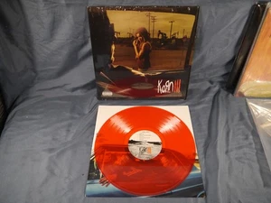 KoЯn III- REMEMBER WHO YOU ARE  VINYL LP 1ST 2010 TRANSLUCENT RED US PRESS  RARE - Picture 1 of 8