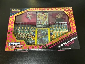 Crown Zenith Shiny Zamazenta Premium Figure Collection Box Neu Factory Sealed - Bild 1 von 6
