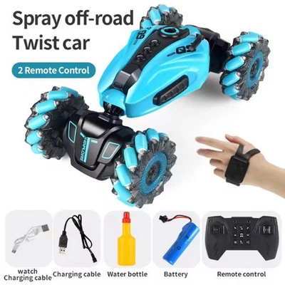 2.4G 4WD Gesture Induction Remote Control Vehicle Spray Stunt Car RC Drift Car - Image 1 of 4