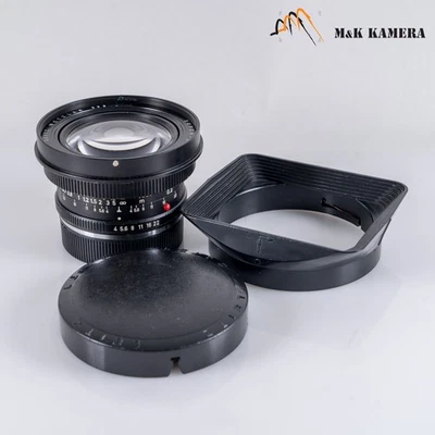 Leica Super-Angulon-R 21mm/F4.0 with 12506 hood  #23120 - Image 1 of 4