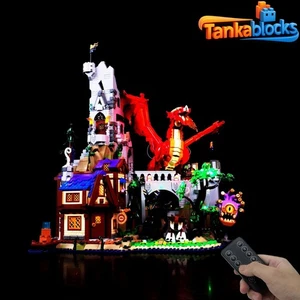 LED Lichtset für LEGO® Dungeons & Dragons: Red Dragon's Tale 21348 (Fernbedienung) - Bild 1 von 10