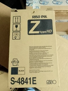 Riso INK Z type s 4841 E 2 Inchiostri Z Type Hd Black - Zdjęcie 1 z 3
