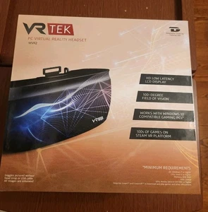 💥 VR TEK WVR-2 VR PC Virtual Reality Headset New NIB Open Box - Picture 1 of 5