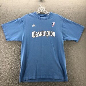 Adidas Womens Washington Mystics WNBA Shirt Harding 10 Basketball DC Small Blue