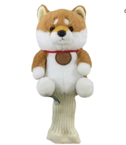 Golf Club Shiba-Inu Beige Color Mame-Shiba Head Cover for Driver H0022 New Japan - Picture 1 of 10