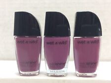 wet n wild Wild Shine Nail 0.41 Fl Oz (Pack of 3), Who is Ultra Violet? LOT OF 3