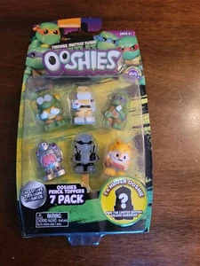 TMNT Teenage Mutant Ninja Turtles OOSHIES Series 1 Pencil Toppers 7-pack (set 1) - Picture 1 of 2