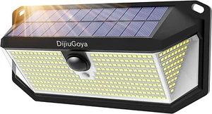 Motion Sensor,380 LED Solar Powered Flood Lights 3000LM Solar Security - Picture 1 of 6