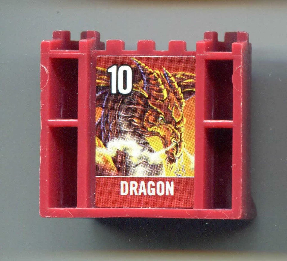 Replacement Red Dragon #10 for the 2008 Stratego Capture the Flag Board Game - Image 1 of 1
