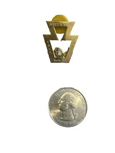 City of York PA Pennsylvania lapel pin tie tack Weed And Seed Set of two - Picture 1 of 2