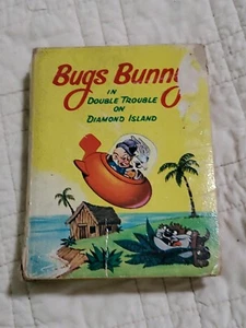 1967 Whitman Bugs Bunny in Double Trouble on Diamond Island book L - Picture 1 of 4