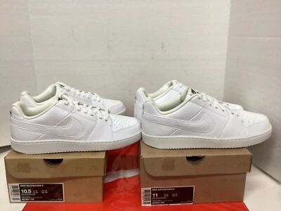 Nike Backboard II Mens sneaker #487657 100 White "2011" Never Worn - Image 1 of 4