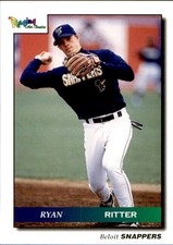 1996 Beloit Snappers Team Issue #32 Ryan Ritter Mariette Georgia Portsmouth VA