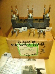 CR208X111B GENERAL ELECTRIC FUSE CLIP KIT 60 AMP 250V ~ NEW NIB - Picture 1 of 2