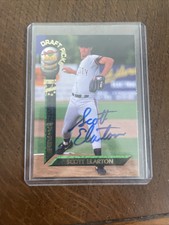SCOTT ELARTON - 1994 SIGNATURE ROOKIES DRAFT PICKS -  /7750 - AUTOGRAPH CARD