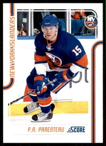 2011-12 Score Pierre Parenteau #294