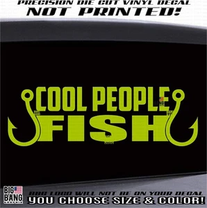 Fishing Fisherman Vinyl Sticker Decal SUV Car Truck RV Boat River Lake Rat Life - Picture 1 of 4