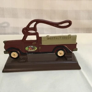 Chestnut Creek Cast Iron Truck Nutcracker Two Sided. Franklin Park IL, G5 - Picture 1 of 8