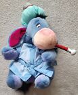 Disney Store Stuffed Get Well Eeyore Plush, 13"H, Thermometer, Red Nose, Ice Bag
