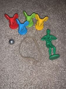 Mouse Trap Game Replacement Part 4 Mice - Army Man Marble Band Set Mousetrap 16
